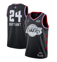 Lakers #24 Kobe Bryant Black Basketball Jordan Swingman 2019 All Star Game Jersey Lakers #24 Kobe Bryant Black Basketball Jordan Swingman 2019 All Star Game Jersey