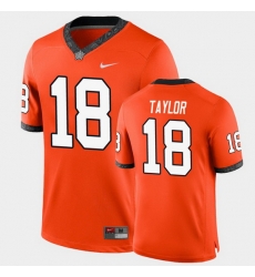 Men Oklahoma State Cowboys Shaun Taylor College Football Orange Game Jersey Men Oklahoma State Cowboys Shaun Taylor College Football Orange Game Jersey