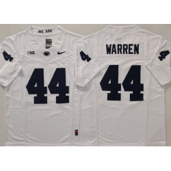 Men Penn State #44 Tyler Warren White Stitched NCAA Jersey