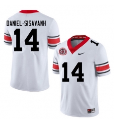 Men #14 David Daniel-Sisavanh Georgia Bulldogs College Football Jerseys Sale-40th Anniversary Men #14 David Daniel-Sisavanh Georgia Bulldogs College Football Jerseys Sale-40th Anniversary