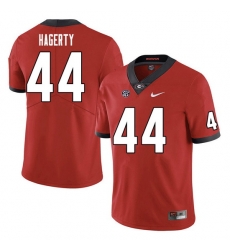 Men #44 Michael Hagerty Georgia Bulldogs College Football Jerseys Sale-Red Men #44 Michael Hagerty Georgia Bulldogs College Football Jerseys Sale-Red