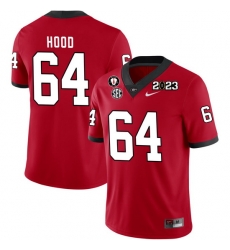 Men #64 Jacob Hood Georgia Bulldogs 2022-23 CTP National Championship Football Jerseys Men #64 Jacob Hood Georgia Bulldogs 2022-23 CTP National Championship Football Jerseys