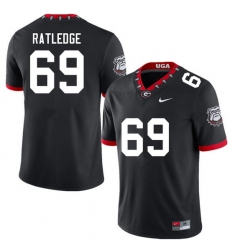 Men #69 Tate Ratledge Georgia Bulldogs College Football Jerseys Sale-100th Anniversary Men #69 Tate Ratledge Georgia Bulldogs College Football Jerseys Sale-100th Anniversary