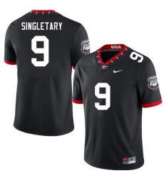 Men #9 Jaheim Singletary Georgia Bulldogs College Football Jerseys Sale-100th Anniversary Men #9 Jaheim Singletary Georgia Bulldogs College Football Jerseys Sale-100th Anniversary