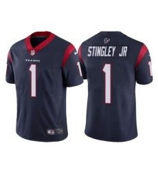 Nike Texans 1 Derek Stingley Jr Navy 2022 NFL Draft Vapor Untouchable Limited Jerse Nike Texans 1 Derek Stingley Jr Navy 2022 NFL Draft Vapor Untouchable Limited Jerse