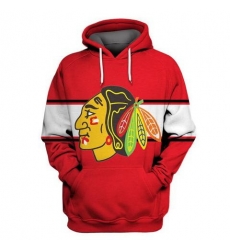 Men Chicago Blackhawks Red All Stitched Hooded Sweatshirt Men Chicago Blackhawks Red All Stitched Hooded Sweatshirt