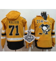 Men Pittsburgh Penguins 71 Evgeni Malkin Gold Sawyer Hooded Sweatshirt 2017 Stadium Series Stanley Cup Final Patch Stitched NHL Jersey Men Pittsburgh Penguins 71 Evgeni Malkin Gold Sawyer Hooded Sweatshirt 2017 Stadium Series Stanley Cup Final Patch Stitched NHL Jersey