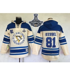 Men Pittsburgh Penguins 81 Phil Kessel Cream Sawyer Hooded Sweatshirt 2017 Stanley Cup Finals Champions Stitched NHL Jersey Men Pittsburgh Penguins 81 Phil Kessel Cream Sawyer Hooded Sweatshirt 2017 Stanley Cup Finals Champions Stitched NHL Jersey