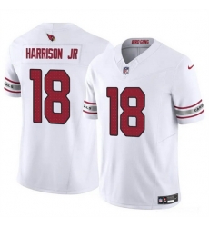 Men Arizona Cardinals 18 Marvin Harrison Jr White 2024 Draft F U S E Vapor Untouchable Limited Stitched Football Jersey Men Arizona Cardinals 18 Marvin Harrison Jr White 2024 Draft F U S E Vapor Untouchable Limited Stitched Football Jersey