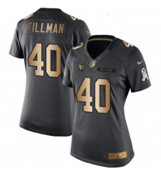 Womens Nike Arizona Cardinals 40 Pat Tillman Limited BlackGold Salute to Service NFL Jersey Womens Nike Arizona Cardinals 40 Pat Tillman Limited BlackGold Salute to Service NFL Jersey