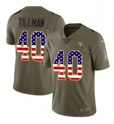 Youth Nike Arizona Cardinals 40 Pat Tillman Limited OliveUSA Flag 2017 Salute to Service NFL Jersey Youth Nike Arizona Cardinals 40 Pat Tillman Limited OliveUSA Flag 2017 Salute to Service NFL Jersey