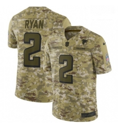 Men Nike Atlanta Falcons 2 Matt Ryan Limited Camo 2018 Salute to Service NFL Jersey Men Nike Atlanta Falcons 2 Matt Ryan Limited Camo 2018 Salute to Service NFL Jersey