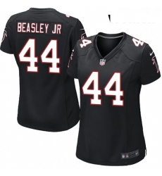 Womens Nike Atlanta Falcons 44 Vic Beasley Game Black Alternate NFL Jersey Womens Nike Atlanta Falcons 44 Vic Beasley Game Black Alternate NFL Jersey