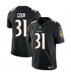 Men Baltimore Ravens 33 Dalvin Cook Black Vapor Limited Football Jersey Men Baltimore Ravens 33 Dalvin Cook Black Vapor Limited Football Jersey
