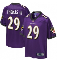 Mens Baltimore Ravens 29 Earl Thomas NFL Pro Line Big Tall Team Player Jersey Purple Mens Baltimore Ravens 29 Earl Thomas NFL Pro Line Big Tall Team Player Jersey Purple