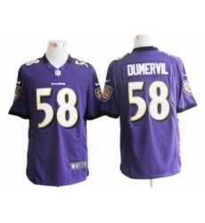 Nike Baltimore Ravens 58 Elvis Dumervil purple Game NFL Jersey Nike Baltimore Ravens 58 Elvis Dumervil purple Game NFL Jersey