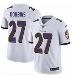 Nike Ravens 27 J K Dobbins White Men Stitched NFL Vapor Untouchable Limited Jersey Nike Ravens 27 J K Dobbins White Men Stitched NFL Vapor Untouchable Limited Jersey