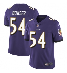 Nike Ravens #54 Tyus Bowser Purple Team Color Mens Stitched NFL Vapor Untouchable Limited Jersey Nike Ravens #54 Tyus Bowser Purple Team Color Mens Stitched NFL Vapor Untouchable Limited Jersey