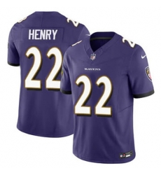 Youth Baltimore Ravens 22 Derrick Henry 2023 F U S E Purple Vapor Limited Football Stitched Jersey Youth Baltimore Ravens 22 Derrick Henry 2023 F U S E Purple Vapor Limited Football Stitched Jersey