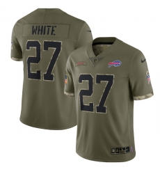 Men Buffalo Bills 27 Tre Davious White Olive 2022 Salute To Service Limited Stitched Jersey Men Buffalo Bills 27 Tre Davious White Olive 2022 Salute To Service Limited Stitched Jersey