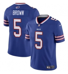 Men Buffalo Bills 5 Anthony Brown Blue 2024 Vapor Untouchable Limited Stitched Football Jersey Men Buffalo Bills 5 Anthony Brown Blue 2024 Vapor Untouchable Limited Stitched Football Jersey