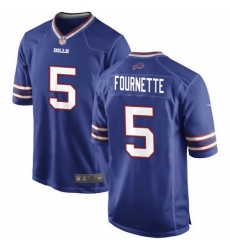 Men Buffalo Bills 5 Leonard Fournette Blue Stitched Football Game Jersey Men Buffalo Bills 5 Leonard Fournette Blue Stitched Football Game Jersey