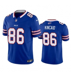 Men's Buffalo Bills #86 Dalton Kincaid Blue 2023 F.U.S.E. Vapor Untouchable Limited Football Stitched Jersey Men's Buffalo Bills #86 Dalton Kincaid Blue 2023 F.U.S.E. Vapor Untouchable Limited Football Stitched Jersey