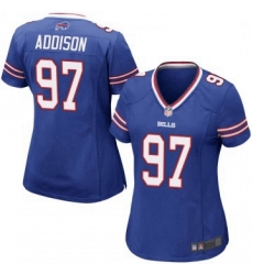Women Buffalo Bills Mario Addison Royal Blue Game Team Color Jersey By Nike Women Buffalo Bills Mario Addison Royal Blue Game Team Color Jersey By Nike