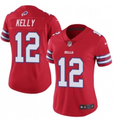 Womens Nike Buffalo Bills 12 Jim Kelly Elite Red Rush Vapor Untouchable NFL Jersey Womens Nike Buffalo Bills 12 Jim Kelly Elite Red Rush Vapor Untouchable NFL Jersey
