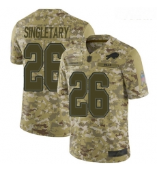 Bills #26 Devin Singletary Camo Youth Stitched Football Limited 2018 Salute to Service Jersey Bills #26 Devin Singletary Camo Youth Stitched Football Limited 2018 Salute to Service Jersey
