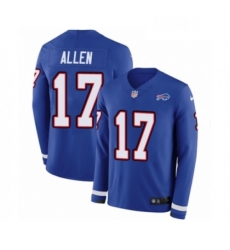 Youth Nike Buffalo Bills 17 Josh Allen Limited Royal Blue Therma Long Sleeve NFL Jersey Youth Nike Buffalo Bills 17 Josh Allen Limited Royal Blue Therma Long Sleeve NFL Jersey