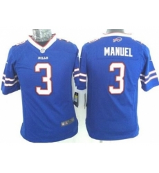 Youth Nike Buffalo Bills 3 E. J. Manuel Royal Blue Team Color Stitched NFL Jersey Youth Nike Buffalo Bills 3 E. J. Manuel Royal Blue Team Color Stitched NFL Jersey