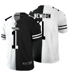 Carolina Panthers 1 Cam Newton Men Black V White Peace Split Nike Vapor Untouchable Limited NFL Jersey Carolina Panthers 1 Cam Newton Men Black V White Peace Split Nike Vapor Untouchable Limited NFL Jersey