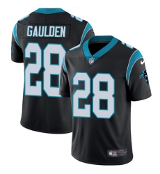 Nike Panthers #28 Rashaan Gaulden Black Team Color Mens Stitched NFL Vapor Untouchable Limited Jersey Nike Panthers #28 Rashaan Gaulden Black Team Color Mens Stitched NFL Vapor Untouchable Limited Jersey