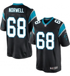 Nike Panthers #68 Andrew Norwell Black Team Color Mens Stitched NFL Elite Jersey Nike Panthers #68 Andrew Norwell Black Team Color Mens Stitched NFL Elite Jersey
