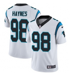 Nike Panthers 98 Marquis Haynes White Vapor Untouchable Limited Jersey Nike Panthers 98 Marquis Haynes White Vapor Untouchable Limited Jersey