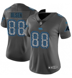 Womens Nike Carolina Panthers 88 Greg Olsen Gray Static Vapor Untouchable Limited NFL Jersey Womens Nike Carolina Panthers 88 Greg Olsen Gray Static Vapor Untouchable Limited NFL Jersey