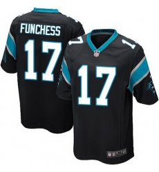 Nike Panthers #17 Devin Funchess Black Team Color Youth Stitched NFL Elite Jersey Nike Panthers #17 Devin Funchess Black Team Color Youth Stitched NFL Elite Jersey