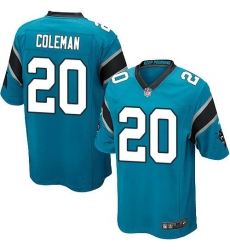 Nike Panthers #20 Kurt Coleman Blue Alternate Youth Stitched NFL Elite Jersey Nike Panthers #20 Kurt Coleman Blue Alternate Youth Stitched NFL Elite Jersey