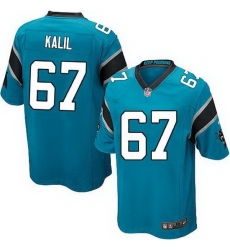 Nike Panthers #67 Ryan Kalil Blue Alternate Youth Stitched NFL Elite Jersey Nike Panthers #67 Ryan Kalil Blue Alternate Youth Stitched NFL Elite Jersey