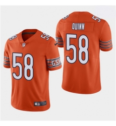 Men Chicago Bears 58 Robert Quinn Vapor Untouchable Limited Orange Jersey Men Chicago Bears 58 Robert Quinn Vapor Untouchable Limited Orange Jersey