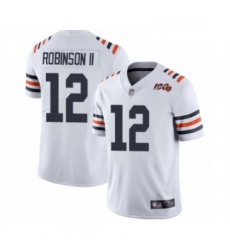 Mens Chicago Bears 12 Allen Robinson White 100th Season Limited Football Jersey Mens Chicago Bears 12 Allen Robinson White 100th Season Limited Football Jersey