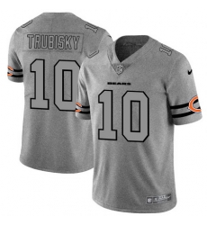 Nike Bears 10 Mitchell Trubisky 2019 Gray Gridiron Gray Vapor Untouchable Limited Jersey Nike Bears 10 Mitchell Trubisky 2019 Gray Gridiron Gray Vapor Untouchable Limited Jersey