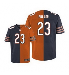 Nike Bears #23 Kyle Fuller Navy Blue Orange Mens Stitched NFL Elite Split Jersey Nike Bears #23 Kyle Fuller Navy Blue Orange Mens Stitched NFL Elite Split Jersey