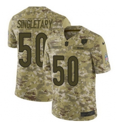Nike Bears #50 Mike Singletary Camo Mens Stitched NFL Limited 2018 Salute To Service Jersey Nike Bears #50 Mike Singletary Camo Mens Stitched NFL Limited 2018 Salute To Service Jersey