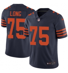 Nike Bears #75 Kyle Long Navy Blue Alternate Mens Stitched NFL Vapor Untouchable Limited Jersey Nike Bears #75 Kyle Long Navy Blue Alternate Mens Stitched NFL Vapor Untouchable Limited Jersey