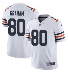 Nike Bears 80 Jimmy Graham White Men 2019 Alternate Classic Stitched NFL Vapor Untouchable Limited Jersey Nike Bears 80 Jimmy Graham White Men 2019 Alternate Classic Stitched NFL Vapor Untouchable Limited Jersey