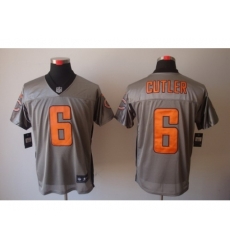 Nike Chicago Bears 6 Jay Cutler Grey Elite Shadow NFL Jersey Nike Chicago Bears 6 Jay Cutler Grey Elite Shadow NFL Jersey