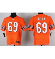 Nike Chicago Bears 69 Jared Allen Orange Elite NFL Jersey Nike Chicago Bears 69 Jared Allen Orange Elite NFL Jersey