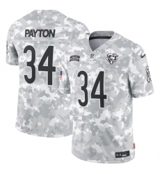 Youth Chicago Bears 34 Walter Payton 2024 F U S E Arctic Camo Salute To Service Limited Stitched Football Jersey Youth Chicago Bears 34 Walter Payton 2024 F U S E Arctic Camo Salute To Service Limited Stitched Football Jersey
